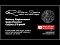 Casio Forester FT-500W Battery Replacement Sierra Repairs