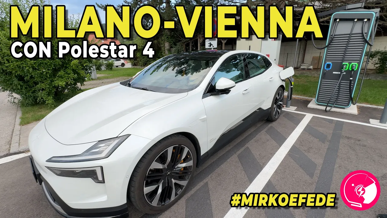 Da MILANO a VIENNA con POLESTAR 4, 800 km di puro divertimento con la bestia del nord