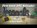 First 6mm ARC Reloads 108 ELD-M Reloading Results
