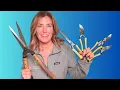 Garden tool care Clean and sharpen those blades