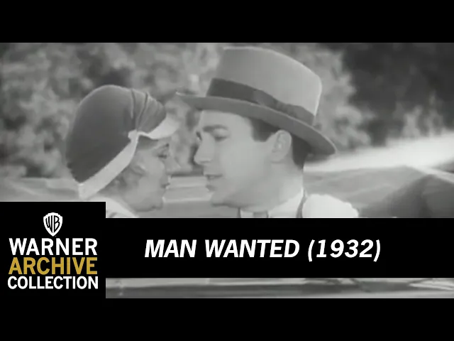 Man Wanted (Original Theatrical Trailer)