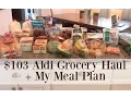 103 Aldi Grocery Haul Memorial Day Edition My Meal Plan