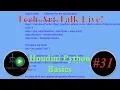Tech Art Talk Live Houdini Python Basics
