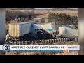 Hundreds involved in pileup I-94 shut down for miles in western Wisconsin