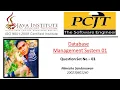 DBMS Question Set 03 Java Institute