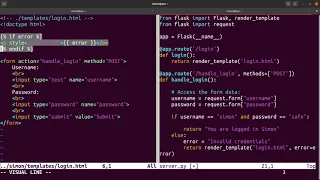 Web programming in Python with Flask part