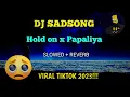 Lagu Dj Sadsong hold on x Papaliya Mushup Slowed + Reverb TikTok (DjChoijayRemix) 2023