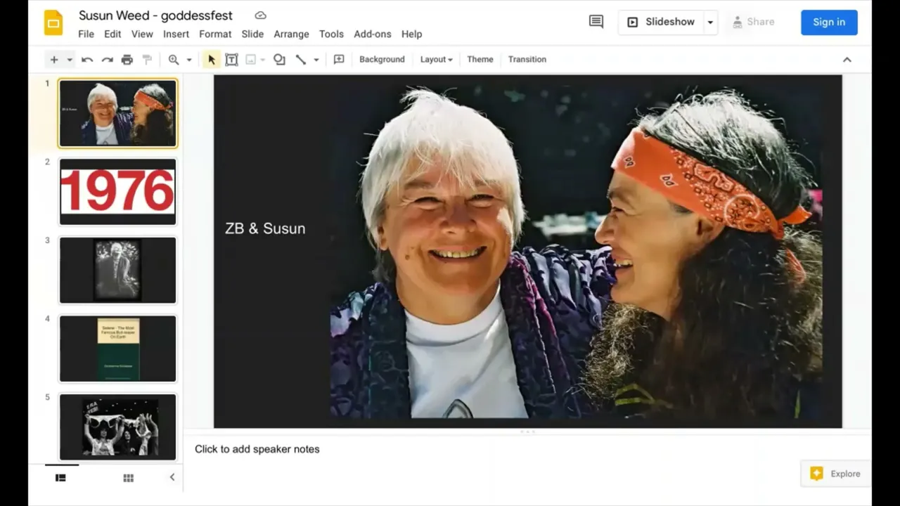 Susun Weed and Z Budapest - 50 Years of Goddess Spirituality (from Goddess Festival 2022