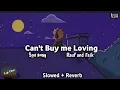 Lagu Rauf and Faik _ Can't buy me loving | Slowed + Reverb | Asthetic video + (Lyrics) | Lofi vibes