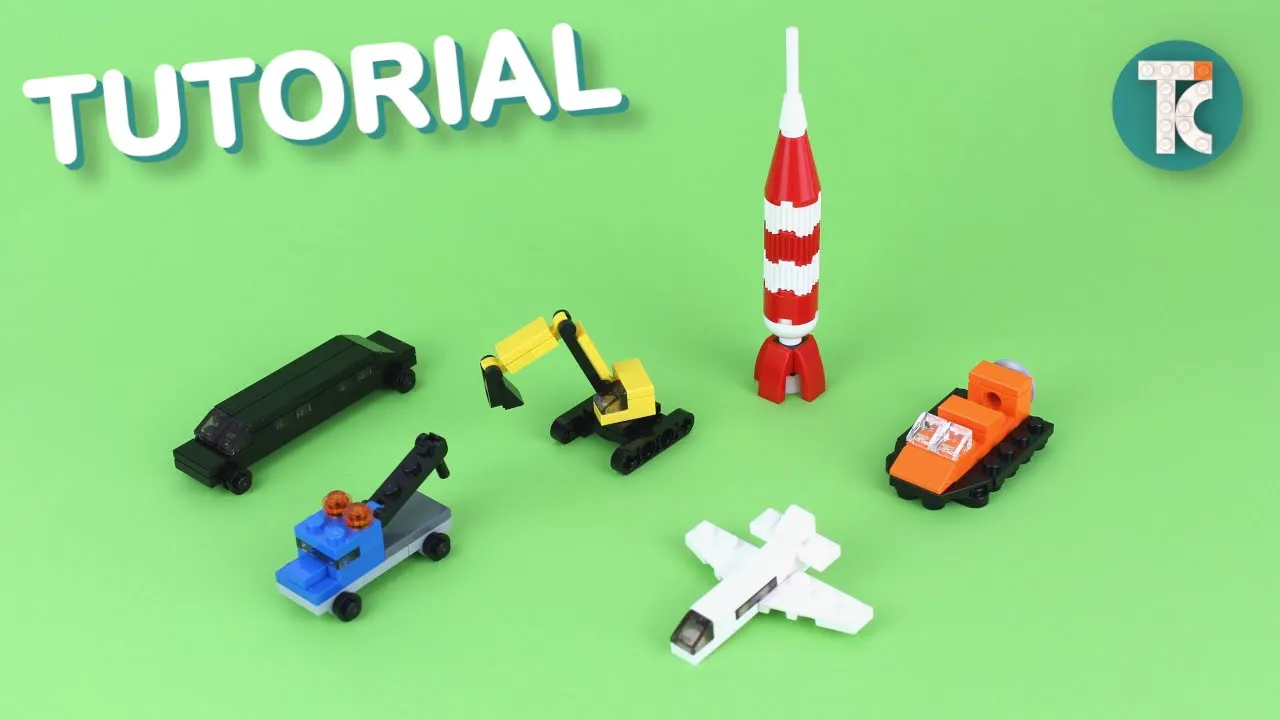 WW2 Lego Micro Brick Battle Scenery tutorial/instructions part 3. 