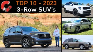 BEST 3-Row SUVs for 2023 Top 10 Reviewed Ranked