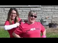 Westlake Ace Hardware and The Whole Person Yard Clean Up 041319