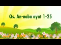 Download Lagu MENGHAFAL SURAT AN-NABA 1-25