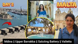 எவ்ளோ அழகா இருக்கு Upper Barrakka Gardens#valletta#saluting battery#trinton fountain