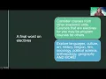Selecting Your Courses and Using the A S Timetable Life Sciences