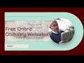 Free Obituary Sites and a Bonus