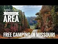 Free Camping in Missouri Apple Creek Conservation Area