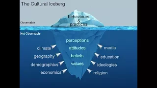 The Cultural Iceberg