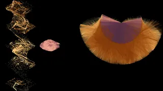 Phase Space of 33000 Double Pendulums