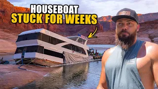 This Houseboat Is About to Fall Off a 200 Foot Underwater Cliff...