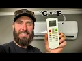 How to Change EG4 Mini Split Remote from Celsius to Fahrenheit