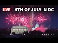 LIVE 4th of July fireworks in DC