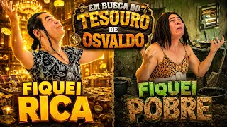 JACINTA GANHA 15 MIL REAIS - EM BUSCA DO TESOURO DE OSVALDO EP 01