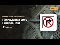 2026 Pennsylvania DMV Written Test 20 Real Questions Part 1