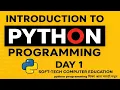 What is Python Programming Python Tutorial for Beginners in Marathi English Day 1