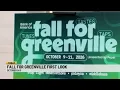 Fall for Greenville announces dates record-breaking lineup