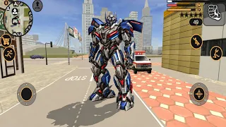 Vegas Crime Simulator | New Robot Car Transformer Android Gameplay Mod
