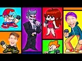 FNF UGH But EVERYONE SINGS IT LANKYBOX REACTION