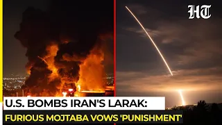 Mojtaba Fumes, Vows To Punish USA After Trump Bombs Iran's Larak Island | IRGC,Hormuz,Kharg,Gulf