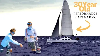 Racing the FASTEST CATAMARAN IN THE BAHAMAS (and she’s over 30 years old)