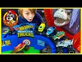 Download Lagu 🌋 T-Rex Volcano Arena (Dinosaur Monster Truck Toys) | Monster Jam \u0026 Hot Wheels Monster Trucks