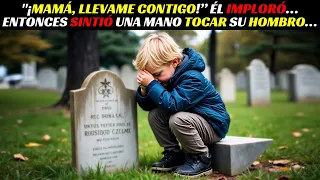 Un niño lloró y suplicó ante la lápida de su madre, ¡y entonces ocurrió un MILAGRO!