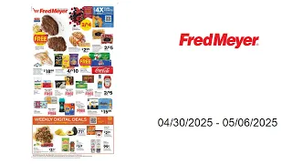 Fred Meyer Weekly Ad - 2025