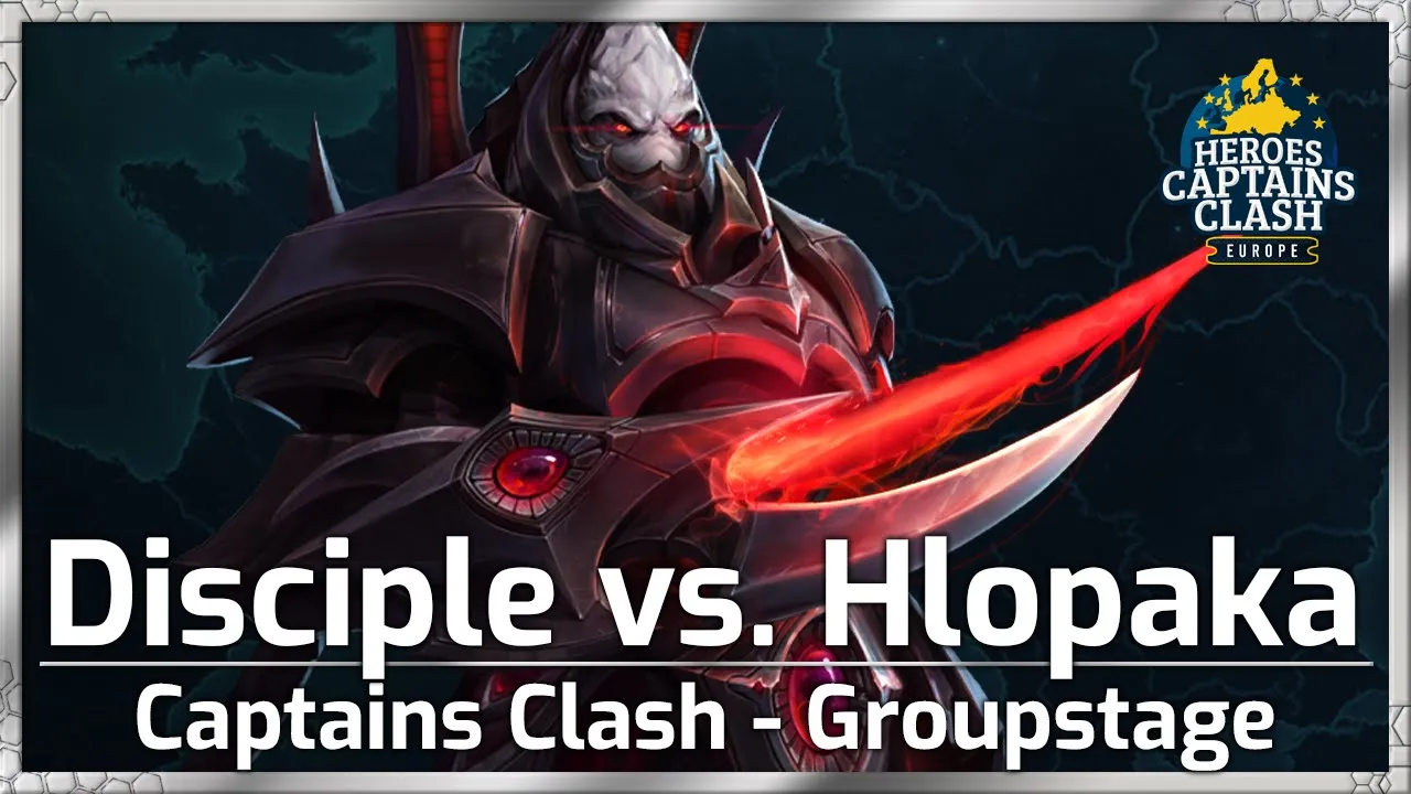 Disciple vs Hlopaka - Captains Clash Groups - Heroes of the Storm