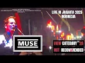 Lagu MUSE - Live At Carnaval Ancol JAKARTA INDONESIA 2025 I Video CATEGORY 2 VIEW