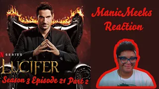 lucifer season 3 episode 21 reaction part 2 i cant believe that it worked waooooow chloe 