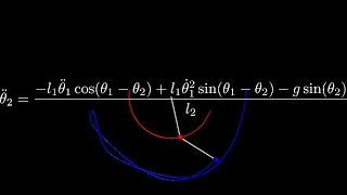 VPython - Double Pendulum