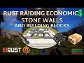 Rust Raiding Economics - Stone walls and building blocks