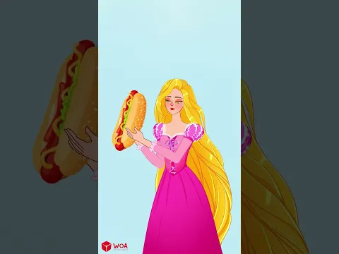Kindness of Rapunzel 👸👩🌭