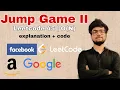 Leetcode 45 Jump game II O N Hindi Explanation Code