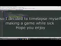 Making A Game In Javascript Timelapse