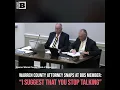 I Suggest That You Stop Talking -
