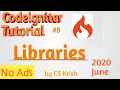 Codeigniter Libraries Tutorial in Hindi