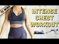 10 Mins INTENSE Chest Workout BEGINNERS TO ADVANCED