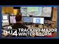Monitoring road conditions amid major snowstorm in Southeast Wisconsin