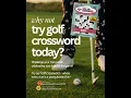 Why Not Try Golf Crossword Today